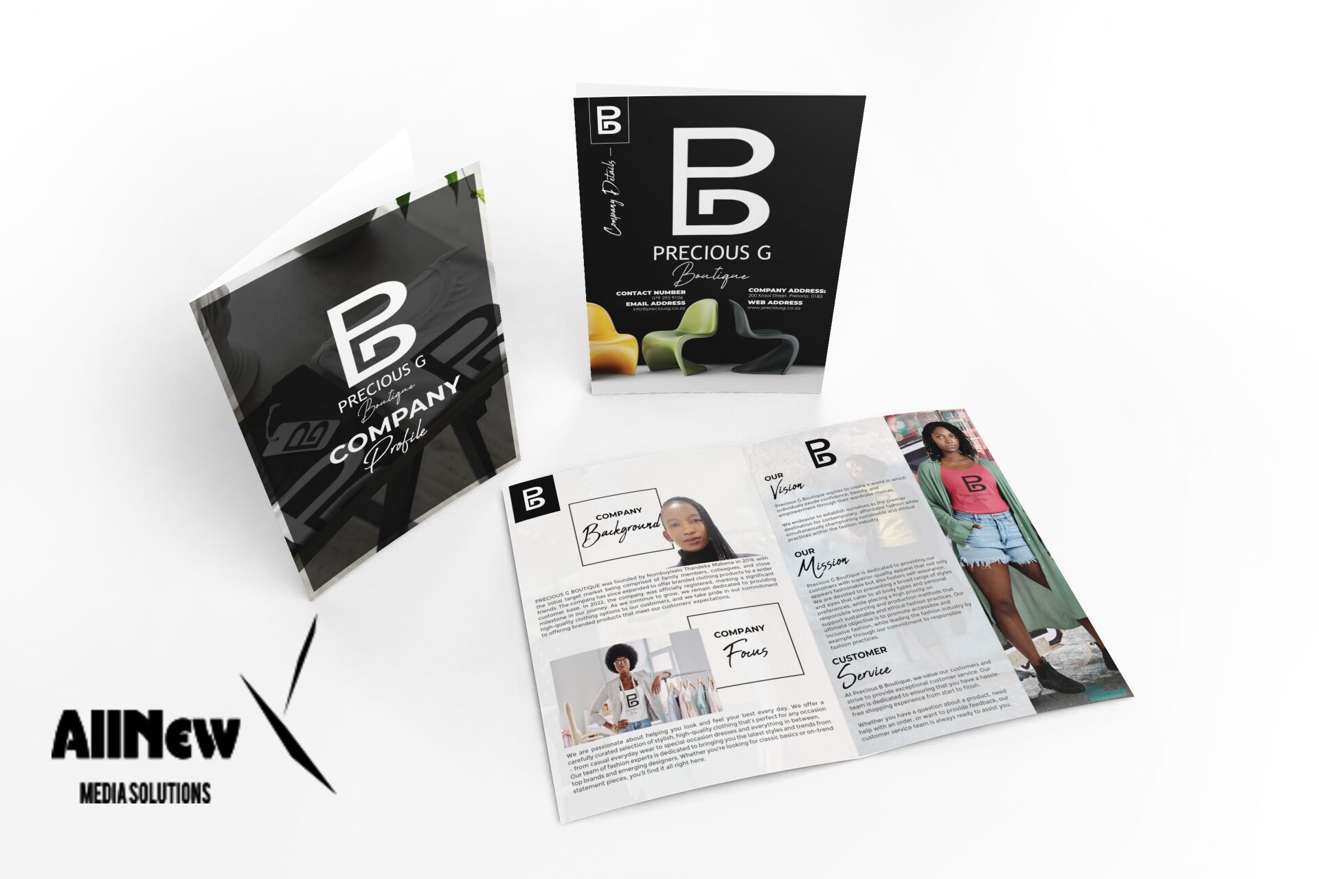 web design south africa - Company Profile Mockup - Home