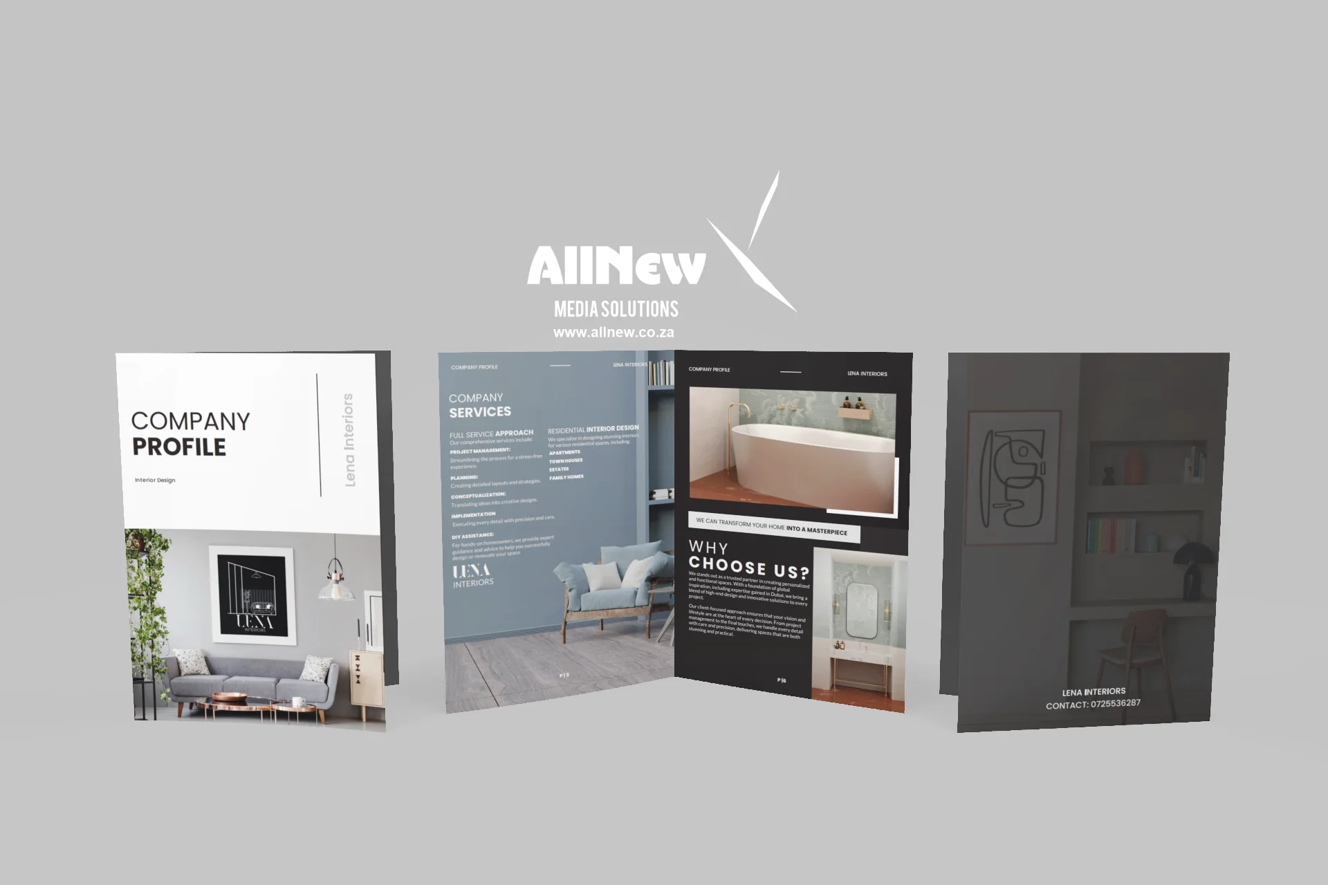 Lena Interiors Company Profile company profile - Lena Interiors Company Profile - Company Profiles Design
