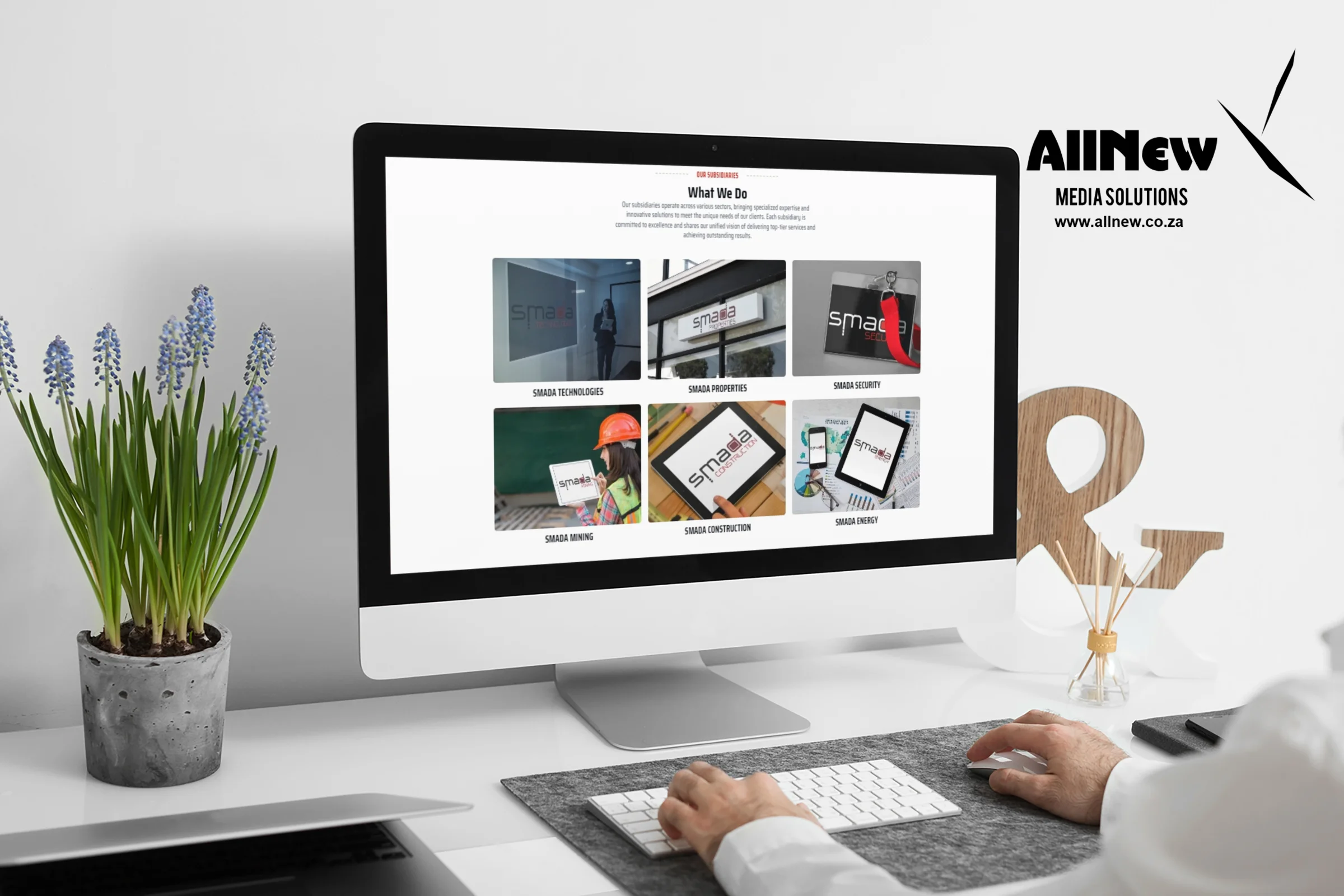 Smada Website  - Smada Website - Web Design